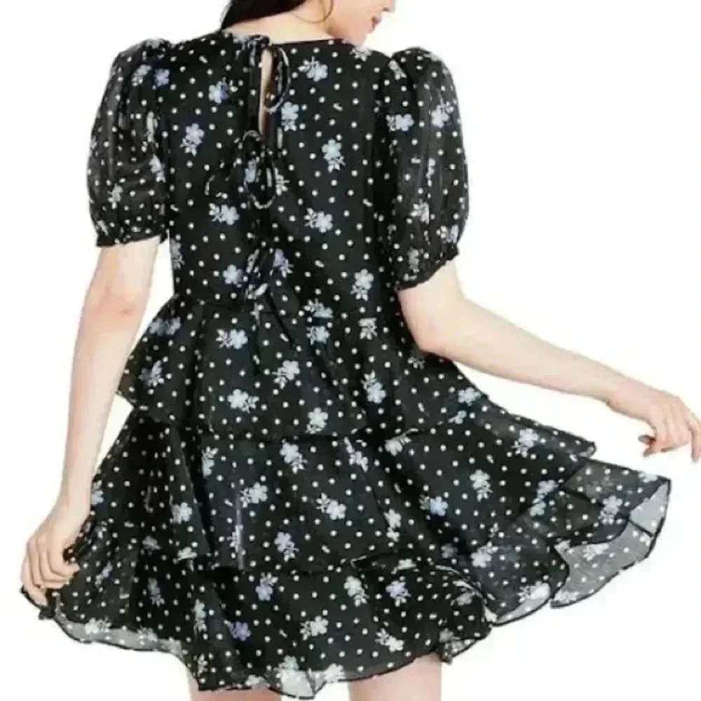 SANDY LIANG FLORAL DRESS‎ NWOT